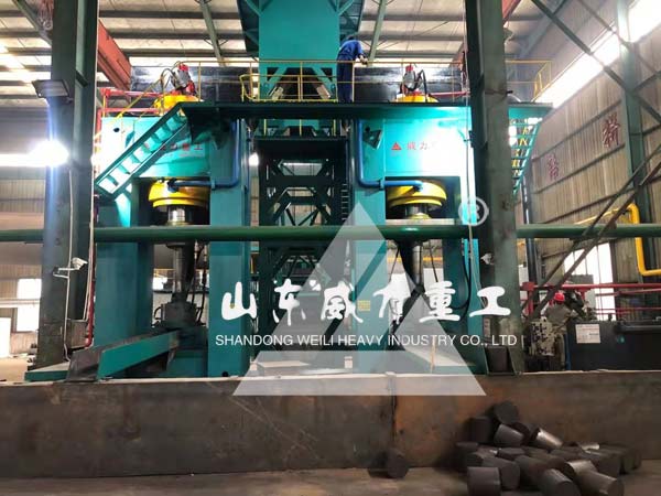 1600噸粒子鋼熱壓塊成型油壓機(jī)